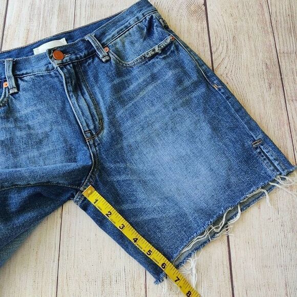 Habitual denim cutoff midi shorts sz 26 style HBJ00540B - Picture 7 of 11